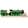 Bigjigs Rail Drevená replika lokomotíva Flying Scotsman Bigjigs Rail