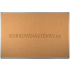 Korková nástenka KOROK 180 x 120 cm - Al rám - KOREK 180/120