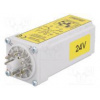 Časové relé 15s÷12h DPDT 250VAC/8A,24VDC/8A Unap 24VAC IP20