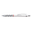 Guľôčkové pero, 0,8 mm, stláčací mechanizmus, biele telo, ROTRING 