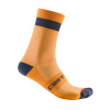 Castelli Alpha 18, Vivid orange/ Dark gray Veľkosť: 40 - 43 Zimné ponožky s Merino vlnou a Primaloft