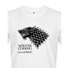 Pánske tričko Winther is Coming - Games of Thrones, Barva Bílá, Velikost S Bezvatriko.cz 0422