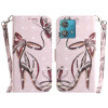Peňaženkové 3D puzdro na Motorola Edge 40 Neo - Butterfly High-heeled