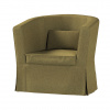 Dekoria Poťah na kreslo Ektorp Tullsta, olivová melanž, Poťah na kreslo Ektorp Tullsta, Madrid, 162-34