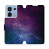 Flipové pouzdro Mobiwear - Xiaomi Redmi Note 13 4G - V147P Mlhovina (Knížkové flip pouzdro, obal, kryt na mobil Xiaomi Redmi Note 13 4G - V147P Mlhovina, materiál Umělá kůže + TPU - ochrana 360°, stoj
