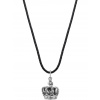 Rebel & Rose NL024-S-70 Royal Crown Unisex Necklace 70cm