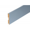 Cezar LAKOVANÁ MDF PODLAHOVÁ LIŠTA - V = 100 mm - Matný povrch Farba: Sivá, Príslušenstvo: podlahová lišta (skirting board)