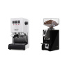 Gaggia Classic E24 BC, white + Eureka Mignon Specialita Compatto, CR black