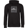 O'Neill CUBE HOODIE čierna,biela Pánska mikina M