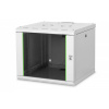 DIGITUS Digitus DN-19 09U-6/6 rack 9U Nástenný regál Šedá (DN-19 09U-6/6)
