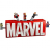 LEGO MARVEL AVENGERS 76313 - Logo MARVEL a minifigurky