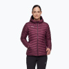 Dámska zateplená bunda Mammut Albula IN Hooded wine/black