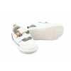 Detské Prechodné Barefoot Topánky Garvalín Zapato Casual - Blanco Petrol Veľkosť: 20
