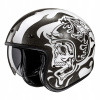 OTVORENÁ MOTOCYKLOVÁ PRILBA HJC V31 FLAME WHITE/BLACK XL