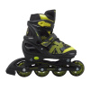 Roces Jokey 3.0 Boy Black-Lime detské kolieskové korčule - EU 34-37