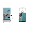 Profitec GO, blue + Eureka Mignon Specialita, CR tiffany blue