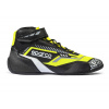 Kartingové topánky Sparco K-ROCK, farba čierno-žltá