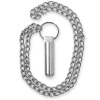 Push Production Stainless Steel Inhaler with Chain