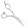 OLIVIA GARDEN SilkCut PRO Shear Left 5´ Silver - kadernícke nožnice pre ľavákov