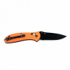 Vega Ganzo Knife G7393-OR vreckový nôž 8,7 cm, čierna, oranžová, G10
