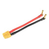 GForce Bateriový kabel 4.0mm zlacený XT-60 samec