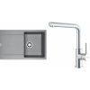 Set Franke G300ŠK (drez MRG 611 Sivý kameň + batéria FC 6985.501 SMART GLENDA Celonerez) 114.0759.131