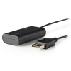 NEDIS NEDIS bezdrátový audio vysílač/ Bluetooth 3.0/ až 2 sluchátka/ 3,5mm jack/ USB/ černý