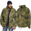 Urban Classics pánska bunda M-65 Giant Swedisch Camo