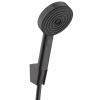 Hansgrohe Pulsify Select S Set sprchovej hlavice, držiaka a hadice, 3 prúdy, EcoSmart, matná čierna 24306670-HG