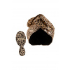 Sada: turban do vlasov a pemza na nohy GLOV Run Wild Ritual 5907440749153 viacfarebná ONE SIZE