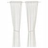 Závesy do detskej izby - IKEA LEN Záves s kravatou biely 120x300 - 2 ks (Závesy do detskej izby - IKEA LEN Záves s kravatou biely 120x300 - 2 ks)