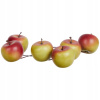 Červeno-zelené ozdobné penové jablká, jesenná dekorácia, 6 kusov ...147