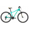 Horský bicykel - Kellys Vanity 10 Aqua Green zastavuje bicykel (Kellys Vanity 10 Aqua Green zastavuje bicykel)