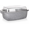 Banquet Pekáč s nepriľnavým povrchom Granite 32,5x21x11cm 5,7 l pokrievka
