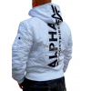 Alpha Industries zimná bunda MA-1 ZH BACK PRINT white/black Veľkosť: M, Farba: biela
