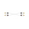 REAL CABLE 2RCA1 2m, Audio stereo kábel (2RCA1/2M00)