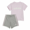 Športová súprava pre bábätká Adidas I Lin Co Set Sivá Ružová