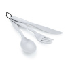 GSI Ring Cutlery Set eggshell - sada plastových příborů
