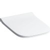 GEBERIT Smyle Square WC sedadlo s poklopom, sendvičový tvar, z Duroplastu, biela, 500.239.01.1