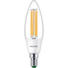 LED žiarovka E14 Candle B35 2,3W = 40W 485lm 210lm/W 3000K Warm 300° CLASS A UltraEfficient Philips