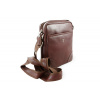 Malý hnědý kožený crossbag 215-1711-40