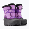 Detské snehule Sorel Childrens Snow Commander gumdrop/purple violet (27 EU)