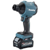 Makita AS001GA102 akumulátorový ventilátor Prietok vzduchu 1.1 m³/min Rýchlosť prúdenia vzduchu 200 m/s Li-Ion akumulátor 40 V 2.0 Ah + akumulátor,; AS001GA102