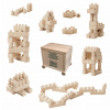 Walachia Drevená skladacia stavebnica Construct easy box 138 dielov