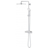 Grohe EUPHORIA SYSTEM 310 sprchový set s termostatickou baterií, horní sprcha, ruční sprcha se 3 proudy, tyč, hadice, chrom
