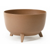 Nohel garden Žardinka ROMA ECO WOOD 4v1 plastová + 3 ks nožiček d40x21cm