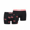 Pánske boxerky LEVI´S LEVIS MEN CHERRY AOP BOXER BRIEF ORG CO 2P