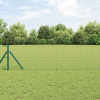 zahrada-XL Plot s stĺpmi Zelená 0.4 x 10 m Oceľ 3350346