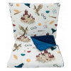 Sada ľanových bielizní K1 50 x 75 cm odtieňov námorníckej modrej (Gondola Bedding, Harry Potter Cradle)