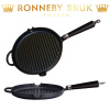 Pánev litinová 24 cm grilovací Ronneby Bruk 120370